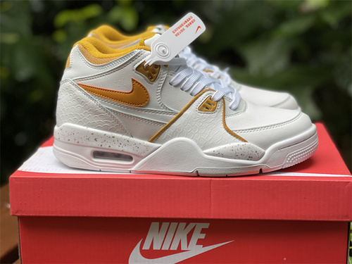 Nike Air Flight _2013 MID_ Middle Gang_ White and Yellow Color_ Item Number_ CZ6097 100. Full code shipment 36--46-d23eed09